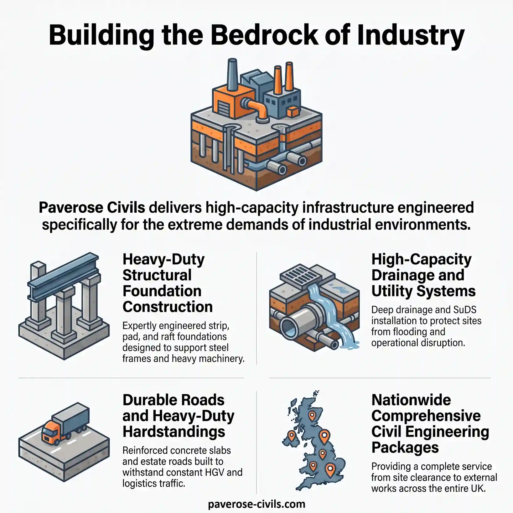Groundworks for Industrial Estates